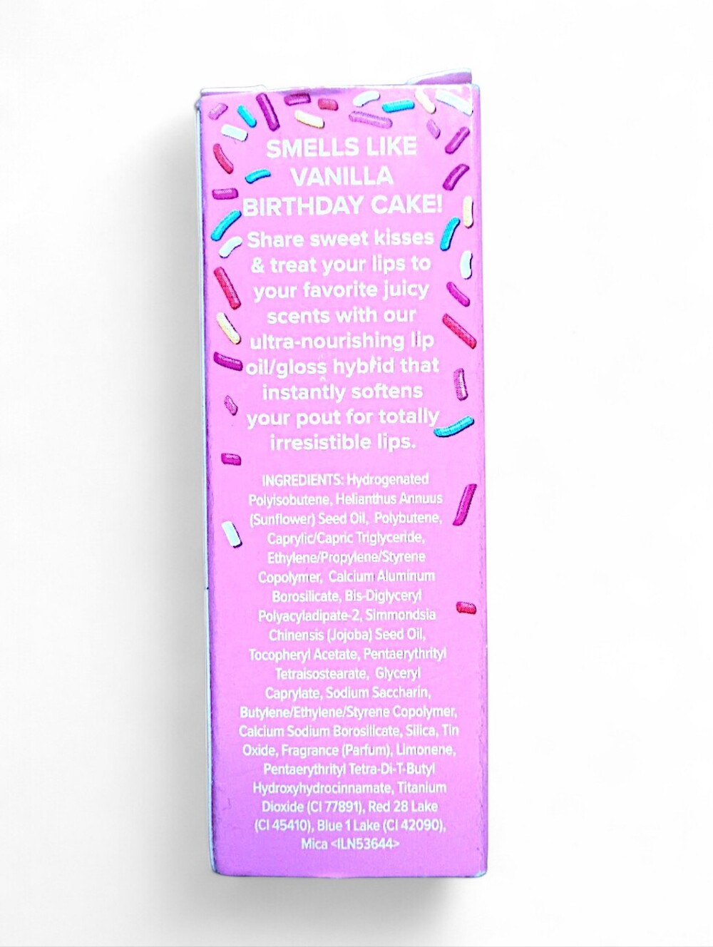 TOO FACED Kissing Jelly Non-Sticky Lip Oil/Gloss Hybrid | Birthday Kiss (NWT) - Picture 7 of 10